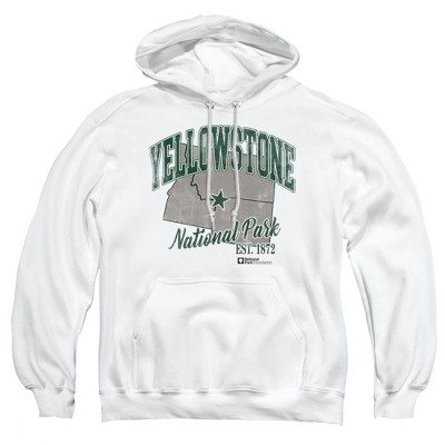 Men's Yellowstone National Park State Line Pull-Over Hoodie