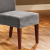 Stretch Pique Short Dining Room Chair Slipcover - Sure Fit - 3 of 3