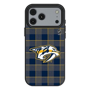 NHL Western Conference Teams Plaid MagSafe Compatible Cell Phone Case for Apple iPhone 17 Series - 1 of 4