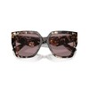 Dolce & Gabbana DG 4438 34387N Womens Square Sunglasses Havana Brown Pearl 55mm - 4 of 4