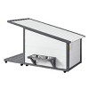 Weatherproof Wooden Dog House With Wheels And Built in Food Bowls,Portable Outdoor And Indoor Pet Shelter–LAOTIES - 4 of 4
