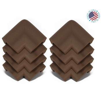  Soft Baby Proofing Corner Guards & Edge Protectors - Pre-Taped  Table Corner Protector, Child Safety Furniture Bumper, Sharp Corner  Cushions, 8 Pack, Brown : Baby