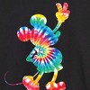 Men's - Disney - Mickey Mouse Tie Dye Silhouette Long Sleeve Graphic T-Shirt - 2 of 4