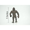 Collectible Wildlife Gifts | Bigfoot, Sasquatch, Wild Man, Yeti, Statue, Cryptid,   Rubber Model, Animal, Hand Painted, Gift,  5"  CH297 BB180 - 3 of 4
