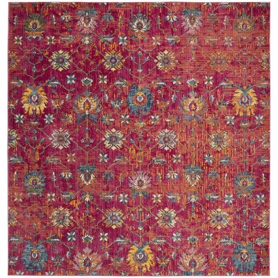 Merlot MER107 Power Loomed Area Rug  - Safavieh