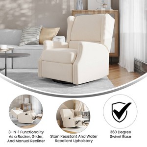 Taylor & Logan Zara 3-In-1 Recliner Chair - 1 of 4