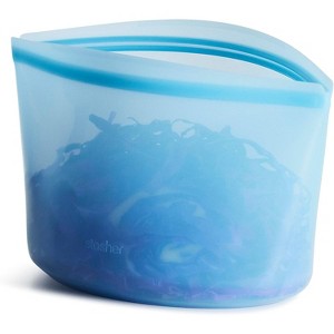 Premium Silicone Reusable Food Storage Bowl, Leak-free Container, Microwave, Oven, Dishwasher Safe - 1 of 4