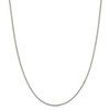 Black Bow Jewelry 1.5mm Sterling Silver, Box Chain Necklace - 3 of 4