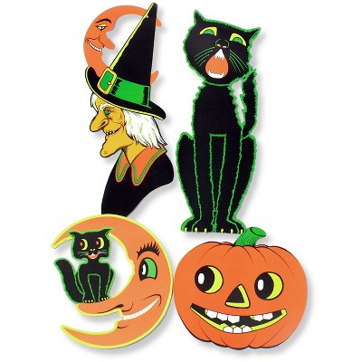 Beistle 14" - 23" Halloween Cutouts; 12/Pack 01016