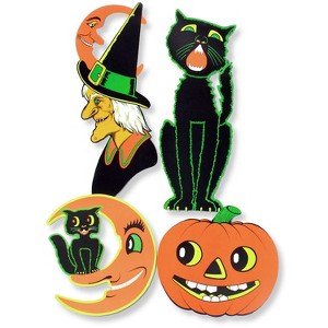 Beistle 14" - 23" Halloween Cutouts; 12/Pack 01016 - 1 of 1