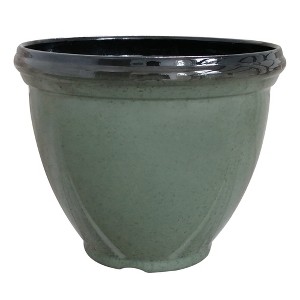 Southern Patio 18" Heritage Planter in Climbing Ivy Finish - Southern Patio - 1 of 3