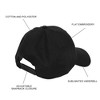 Naurto Itachi Embroidery And Sublimation Cotton Twill B2 Ball Cap Traditional Adjustable - 3 of 4