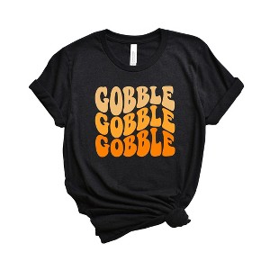 Simply Sage Market Women's Gobble Wavy  Short Sleeve Graphic Tee - 1 of 2