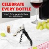 Chef Craft Waiter's Corkscrew Professional All-In-One Stainless Steel Wine Bottle Opener & Foil Cutter - 2 of 4