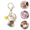 Unique Bargains Cartoon Animal Handbag Charms Keychains 1 Pc - 3 of 4