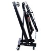 Syemin Lift Jacks 2 Ton Folding Engine Hoist Cherry Picker Shop Crane Hoist Lift, Heavy Duty Steel with 6 Iron Wheels, Black, 63.5"*13"*6.3" - 4 of 4