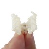 Unique Bargains Women Fashion Pearl Mini Hair Clip Pearl Oval Hairdo Clips 6 Pcs - 4 of 4