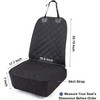 Dog Car Seat Cover, Pet Front Cover for Cars, Trucks, and Suv's - Waterproof & Nonslip Dog Seat Cover(Front Seat) - 2 of 4