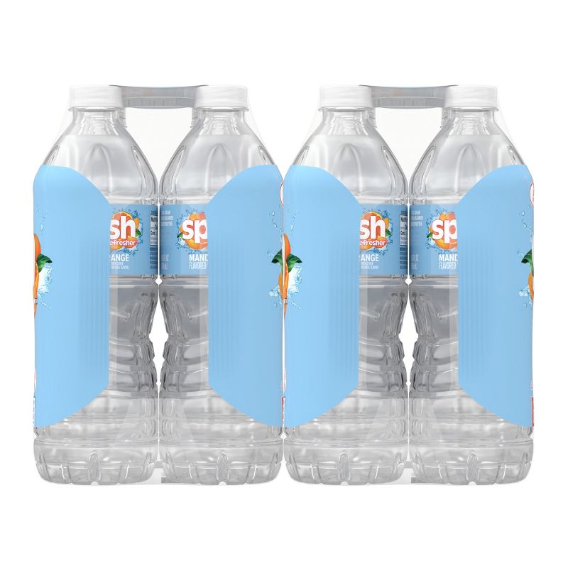 Splash Refresher Mandarin Orange Water Beverage - 24pk/0.5L Bottles, 2 of 9