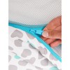 Regalo My Play 6 Panel Portable Play Yard with Removable Pad - Teal - 4 of 4