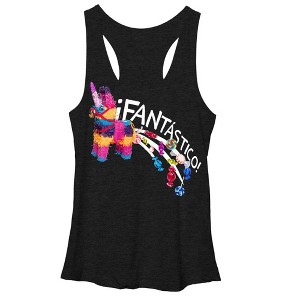 Women's Lost Gods Fantastico Unicorn Pinata Racerback Tank Top - 1 of 3