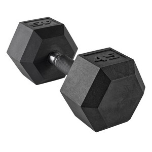 CAP Barbell 45lb Dumbbell Weights with Comfort Grip Single - 1 of 3