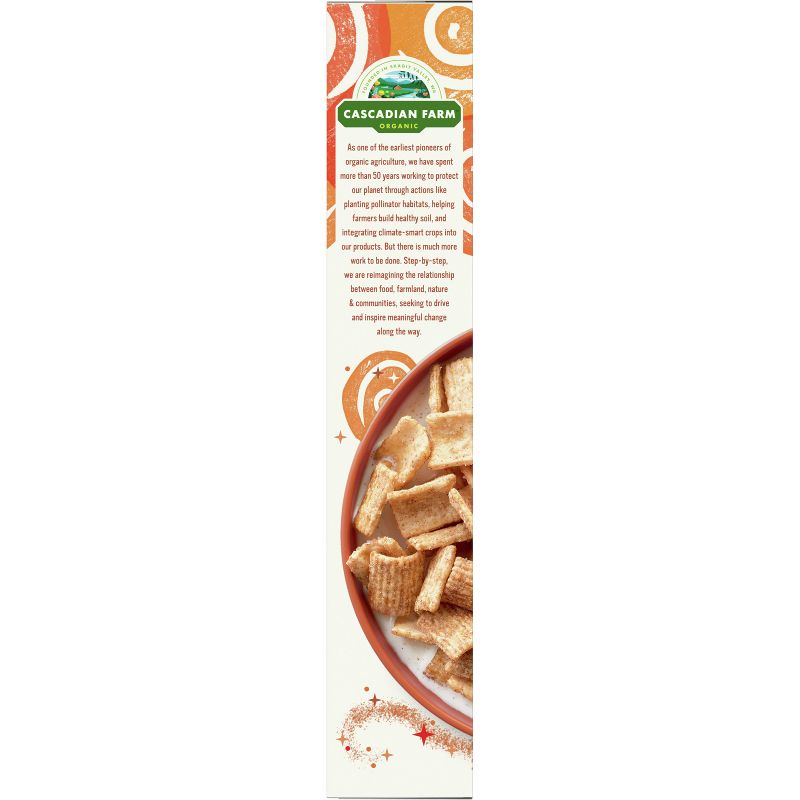 Cascadian Farm Organic Cinnamon Crunch Breakfast Cereal - 9.2oz, 6 of 14