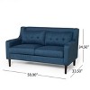NicBex 65 Inch Loveseat Sofa with Tufted Button Back Cushions Mid-Century Comfy 2 Seater Couch Sofa for Living Room,Apartment - 3 of 4