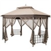 10' x 12' Octagonal Canopy Tent Patio Gazebo Canopy Shelter W/ Mosquito Netting - 3 of 4