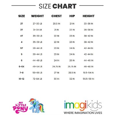 My Little Pony Little Girls 3 Pack Graphic T-Shirts My Little Pony 6-6X — фото 7