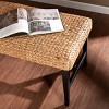 Standerson Entryway Bench with Woven Seat - Natural - SEI - 3 of 4