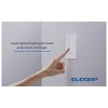 ELEGRP Digital Slide Dimmer Light Switch Single Pole/3-Way for 300W Dimmable LED/CFL Lights and 600W Incandescent/Halogen, UL Listed, 2 Pack - 4 of 4