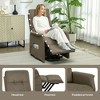 Resenkos Lift Chair for Seniors, Recliner with Remote, Side Pockets, Easy Assembly, Fabric Linen, - 2 of 4