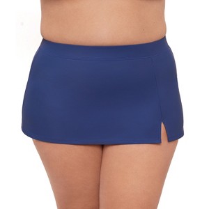 Aqua Green, Women's Skirted Bottom - 1 of 3