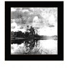 HomeRoots Lakeside Pines Black Framed Print Wall Art - 4 of 4