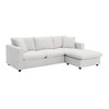 NicBex Sectional Sofa with Ottoman Polyester Modern L Shaped Modular Sofa for Living Room & Apartment - 2 of 4