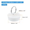 Unique Bargains Bathroom Kitchen Laundry Rubber Hanging Ring Sink Bathtub Drain Stoppers - 2 of 4
