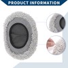 Unique Bargains Car Cleaning Brush Kit Car Wash Mop Wash Brush for Cars Auto RV Truck Chenille Gray 1pc - 4 of 4
