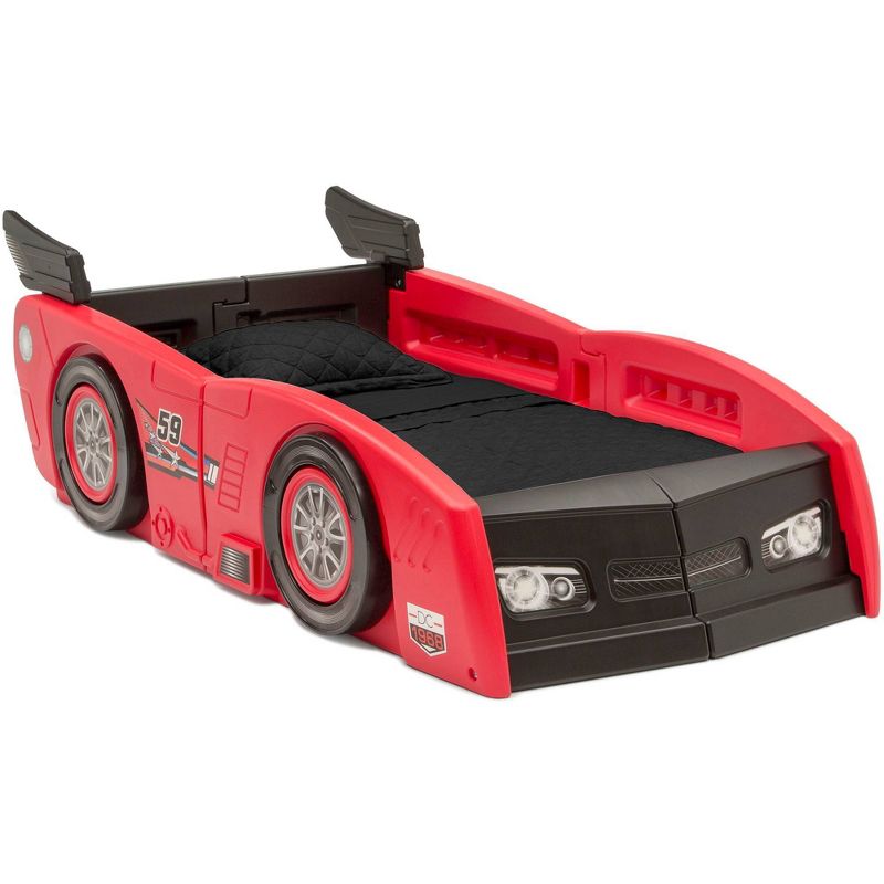 Toddler/Twin Grand Prix Race Car Bed - Delta Children, 5 of 12