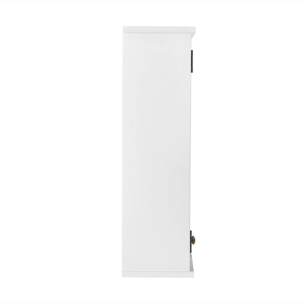 27"x29" Derby Wall Mounted Bath Storage Cabinet with Glass Doors White - Alaterre Furniture - thumbnail 6