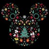 Men's Mickey & Friends Christmas Silhouette Sweatshirt - 2 of 4
