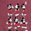 Women's - Disney - Mickey Poses Grid Short Sleeve Graphic T-Shirt - 2 of 4