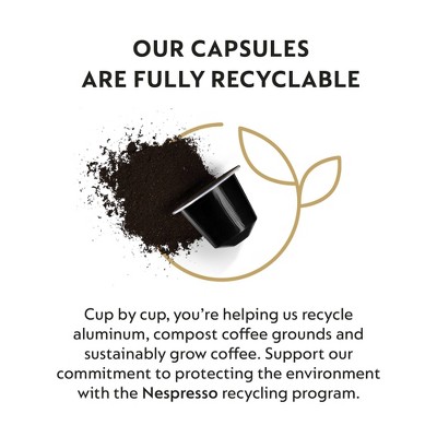 Nespresso Original Ristretto Italiano Capsules Dark Roast - 50ct
