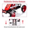 UNISOAR Pedal Go Kart Kids Ride on Car, Outdoor Racer Toy Car for Kids with Adjustable Seat(Red) - 2 of 4