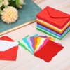 Unique Bargains Paper Mini DIY Gift Double-sided Blank Index Flash Cards 120 Pcs - 4 of 4
