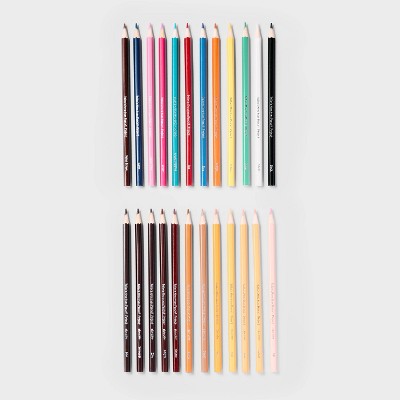 Black History Month More Than Peach by Bellen 24ct Color Pencils