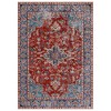 Washable Rug Traditional Oriental Rugs Soft Indoor Low Pile Carpet for Living Room Bedroom Dining - 2 of 4