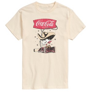 Men's - Coca-cola - Coca Cola Cowboy Short Sleeve Graphic T-Shirt - 1 of 3