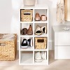 8 Cubby Shoe Organizer White - Brightroom™ - image 2 of 3