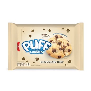 Puff Cookies Chocolate Chip - 9oz